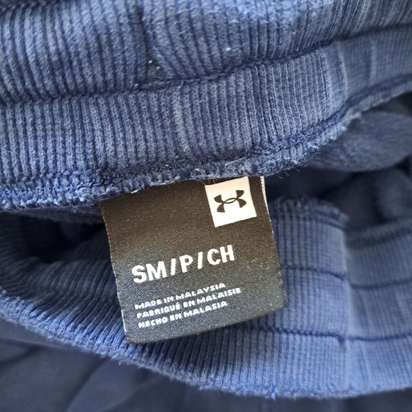 Under Armor | Navy blue white logo women's sweat pant / jogger - Picture 12 of 14